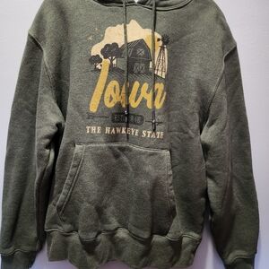 State of Mind Olive Green Cozy Pullover Hoodie